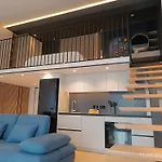 公寓 Sunset Retreat Stylish Loft By The Park 地拉那