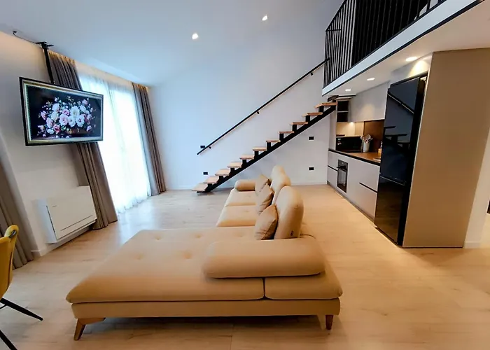 アパート Sunset Retreat Stylish Loft By The Park *